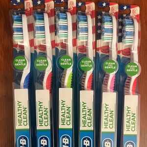 6 New Oral-B Toothbrushes - Soft